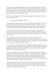 Crônica - Eu não sei