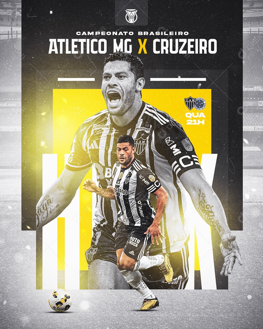 Flyer Hulk - Atlético mineiro