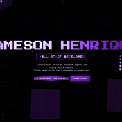 Jameson Henrique: Full Stack Developer