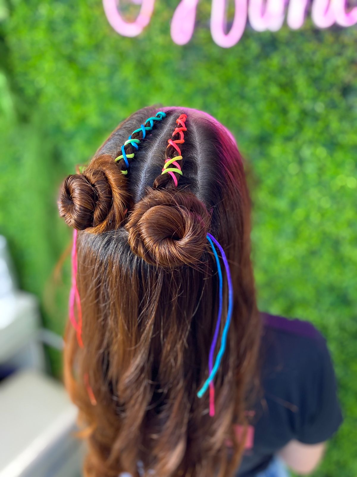 Penteado com traças