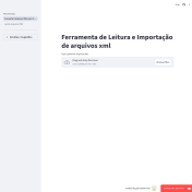 Ferramenta de Leitura e Importação de Arquivos XML