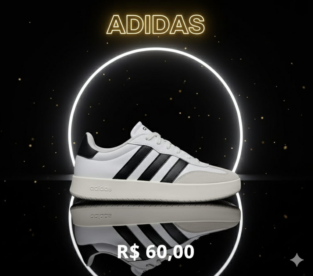 Arte comercial de tênis modelo 1