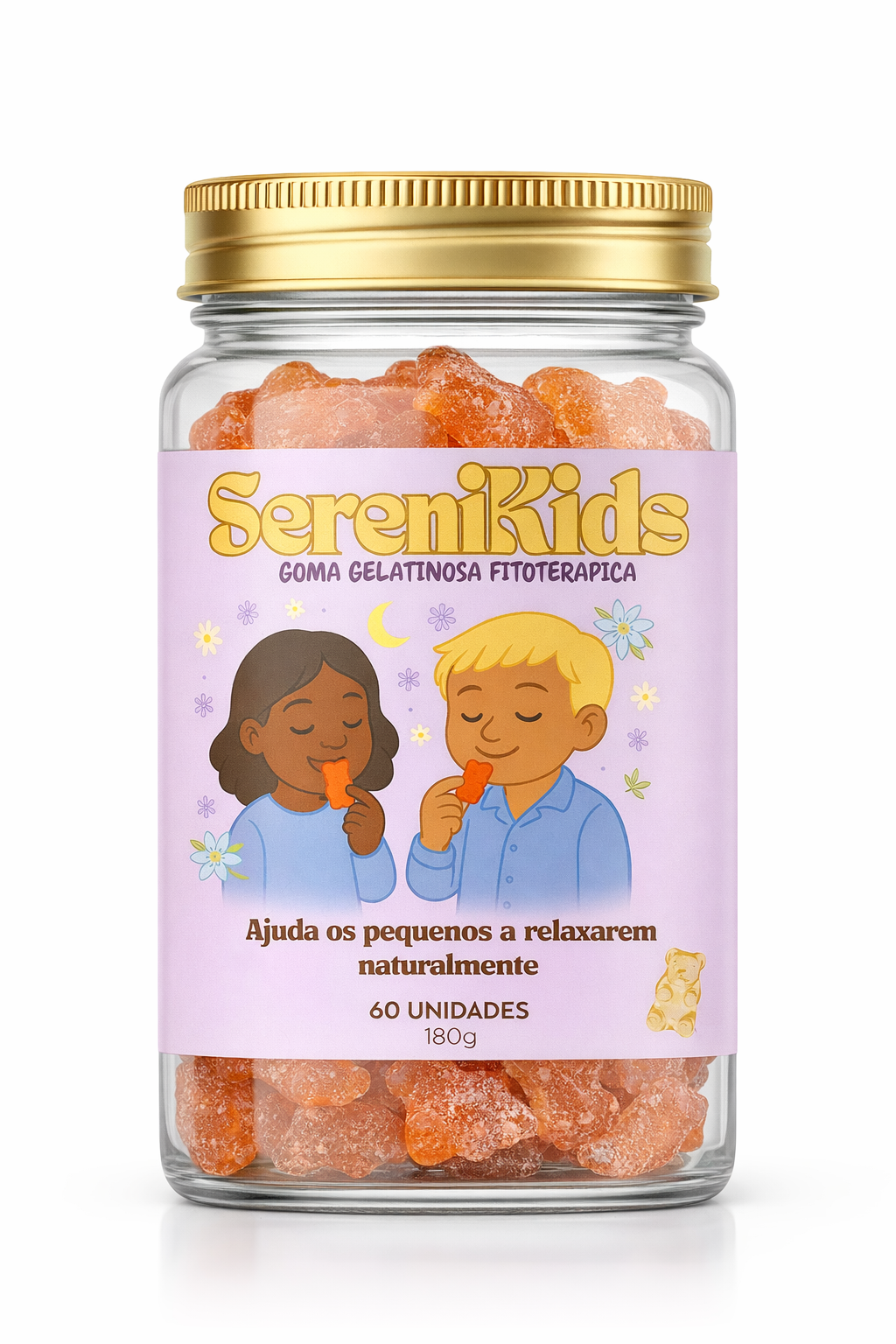 Embalagem para bala de goma infantil