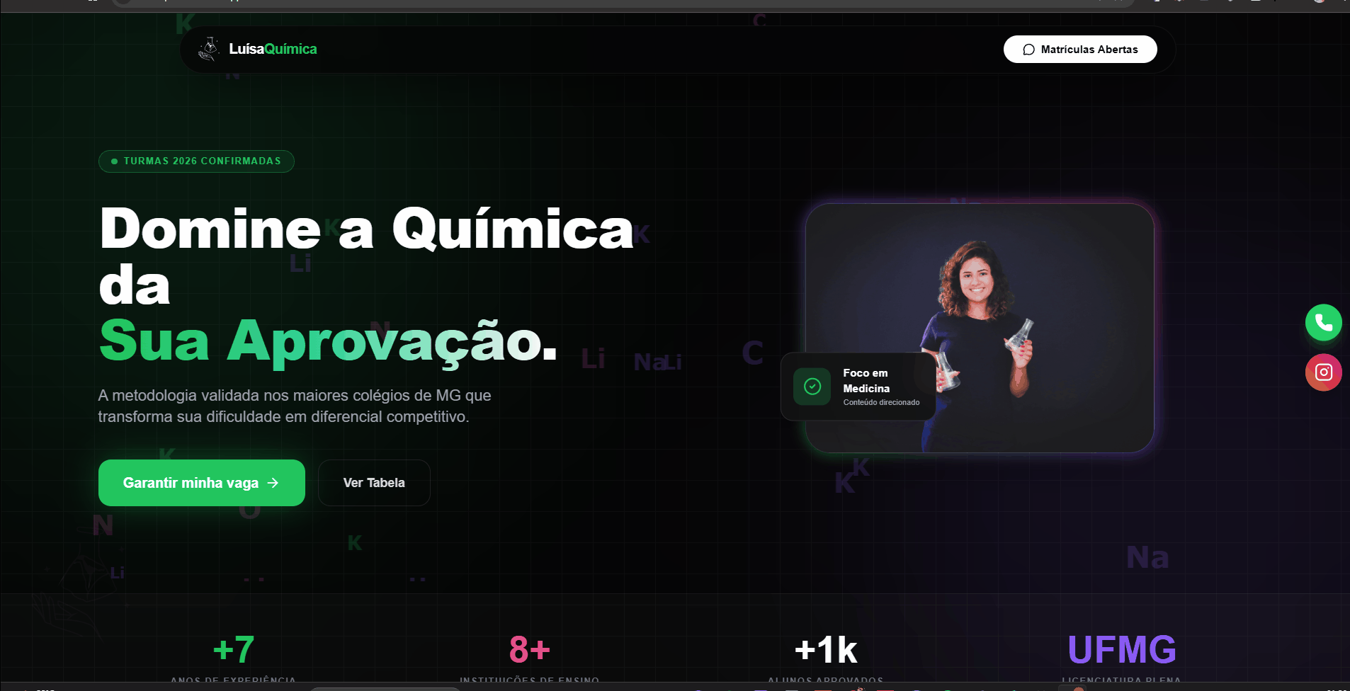Site para professor