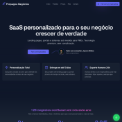 Landing Page para venda do meus serviços e mostrar portfólio