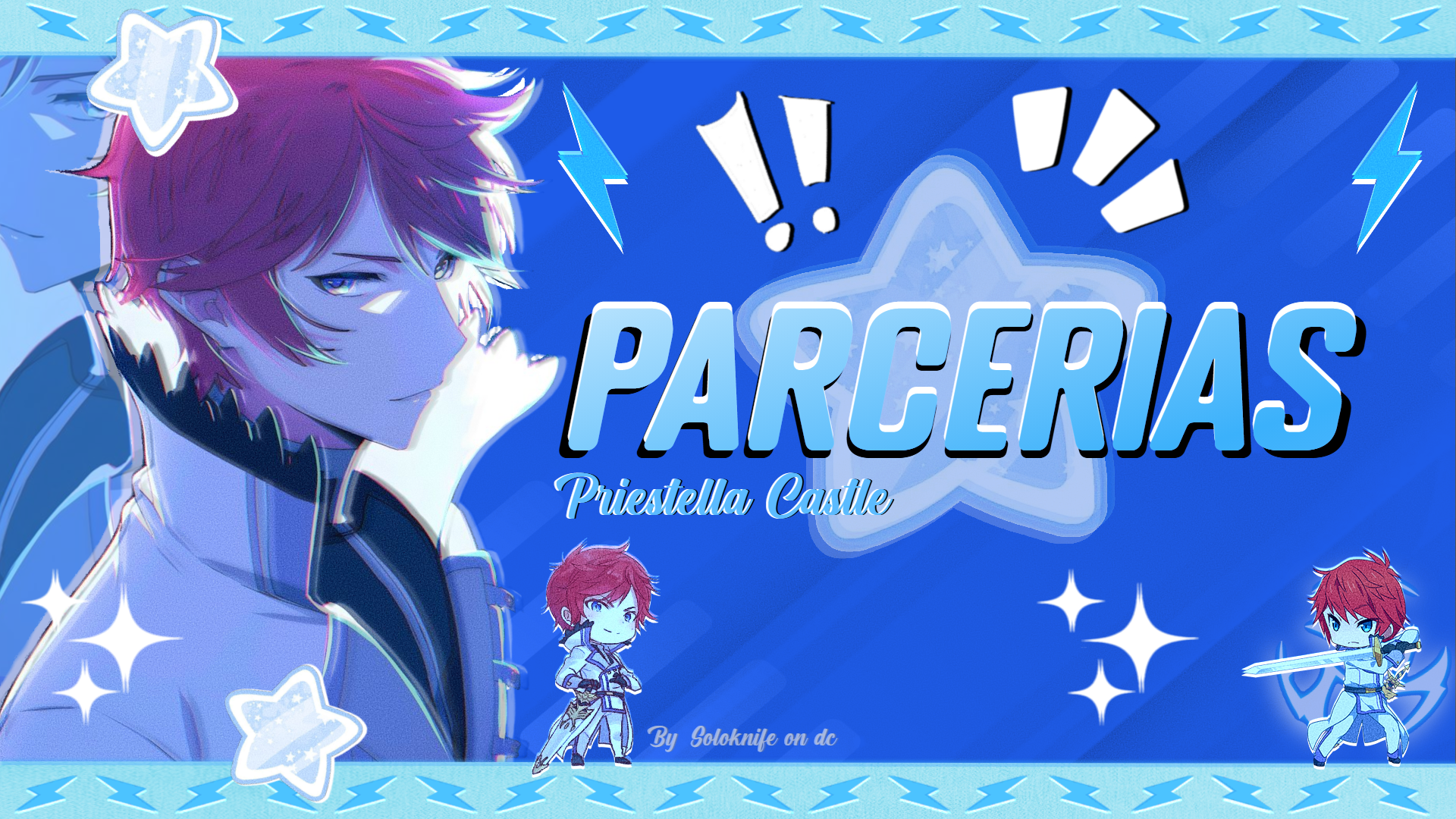 BANNER PARCERIAS/PARTNERSHIP made for my own server on DC