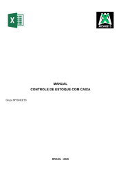 Planilha de Controle de Estoque com CAIXA