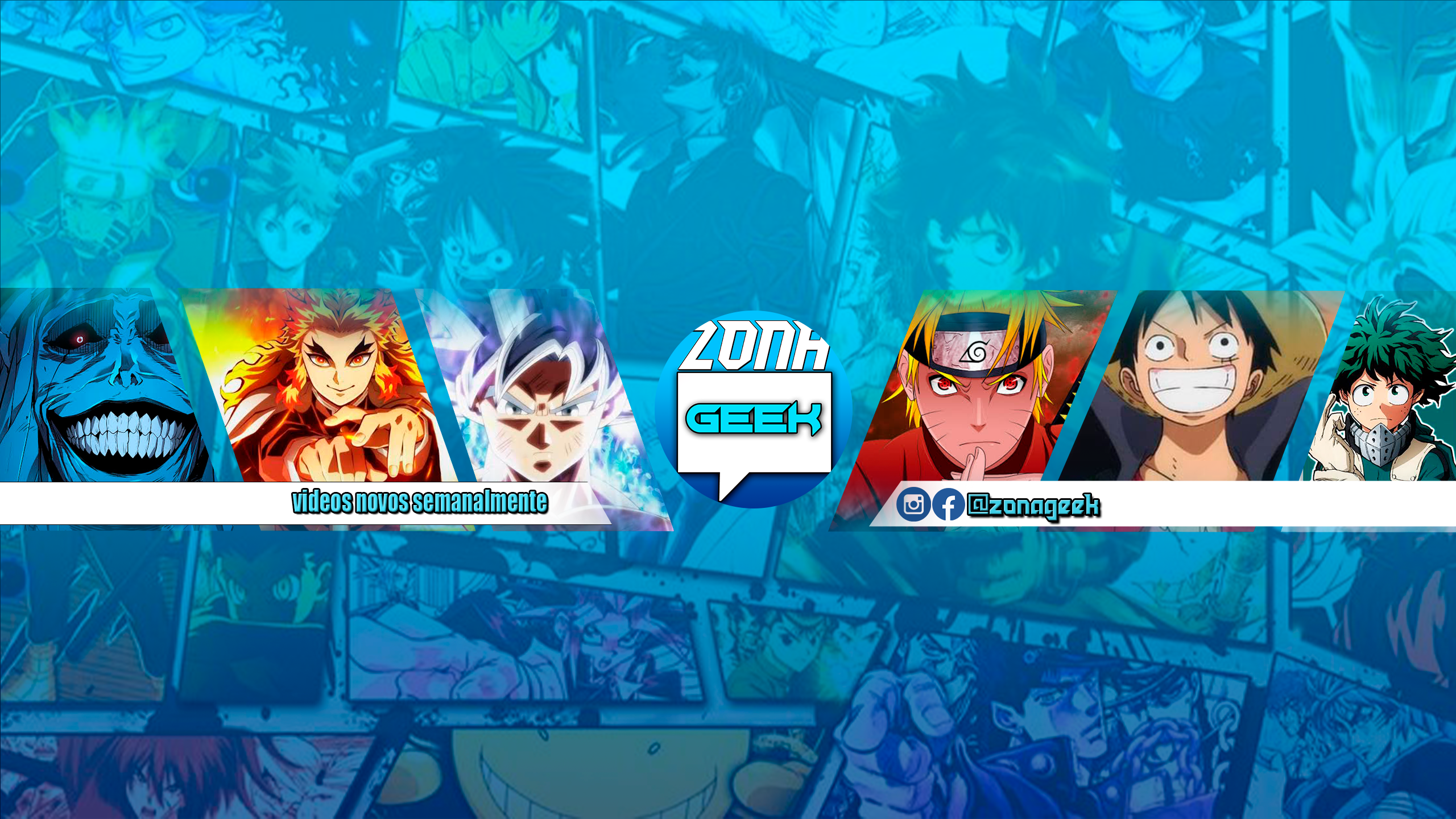 trabalho para o canal zona geek (banner)