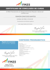 Fundamentos  Gestão Logístico