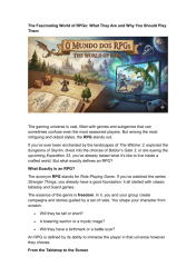 Blog de Jogos Eletronicos