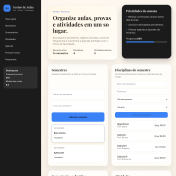 Sistema de Gestão de Aulas