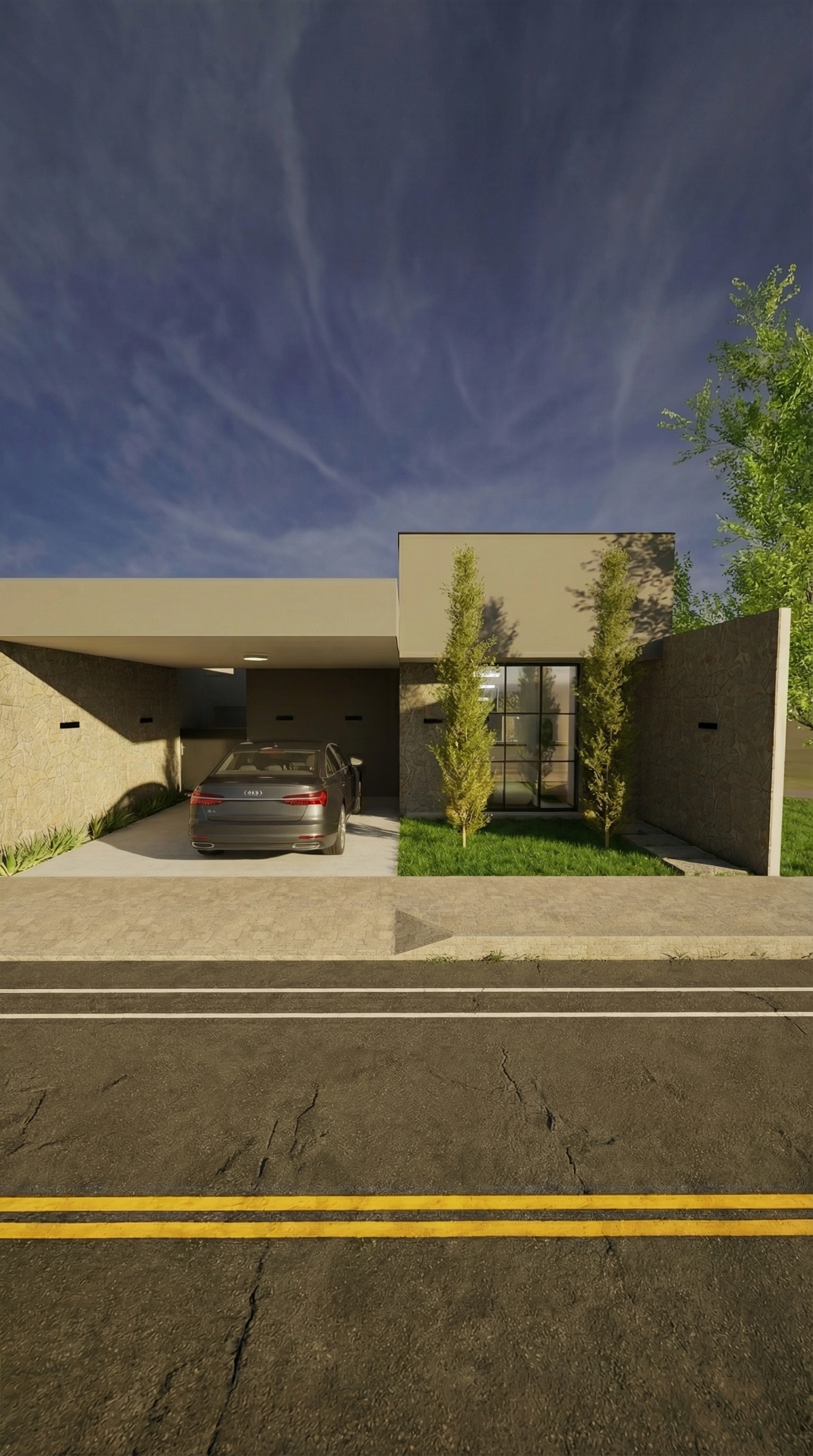 Imagem Externa - Projeto Casa MCMV