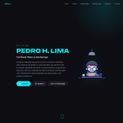 Portfolio com projetos e detalhes