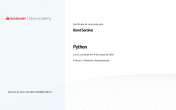 Certificado Python