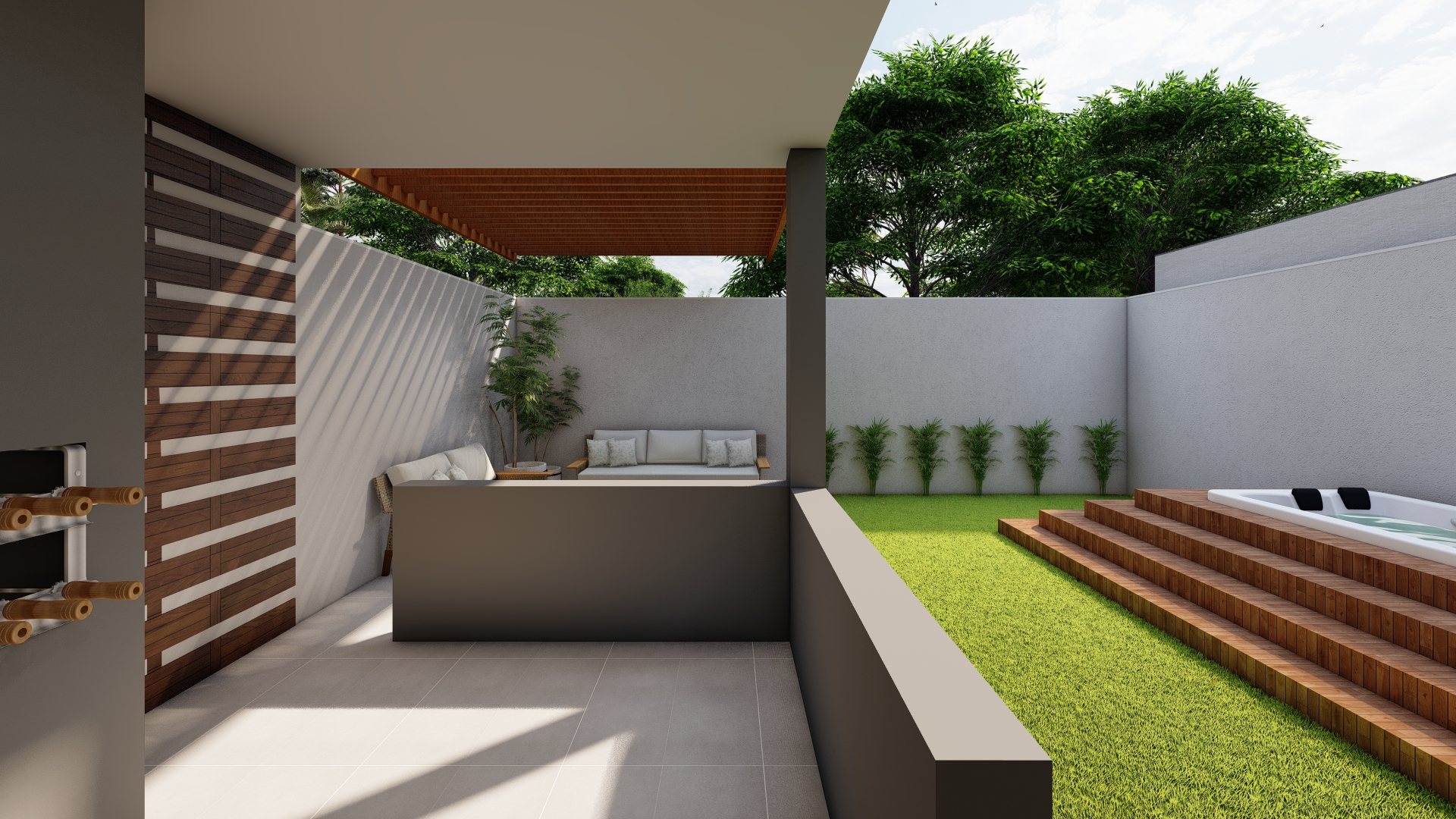 Área Externa + SPA 