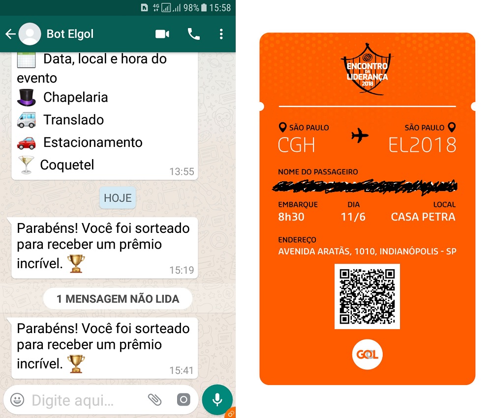 Envolvimento em Projetos BOT