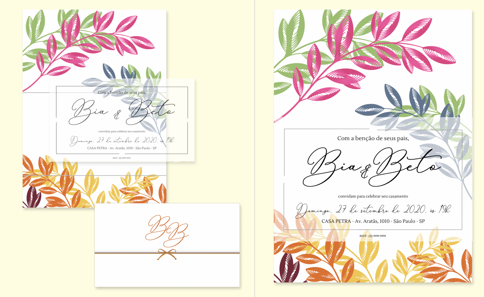 Convite de Casamento 01