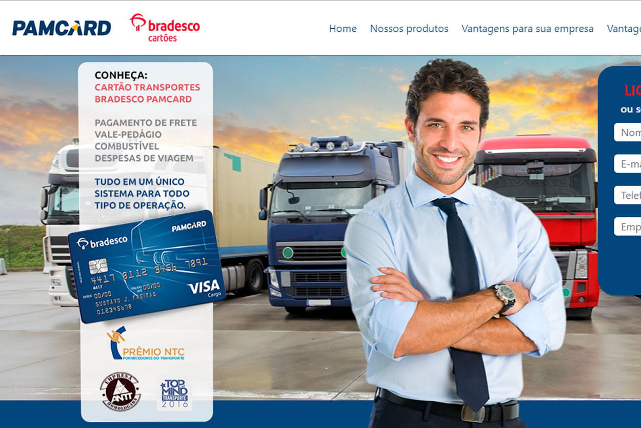 [Landing Page] Pamcard