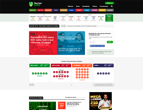 Doctor Lotto Website