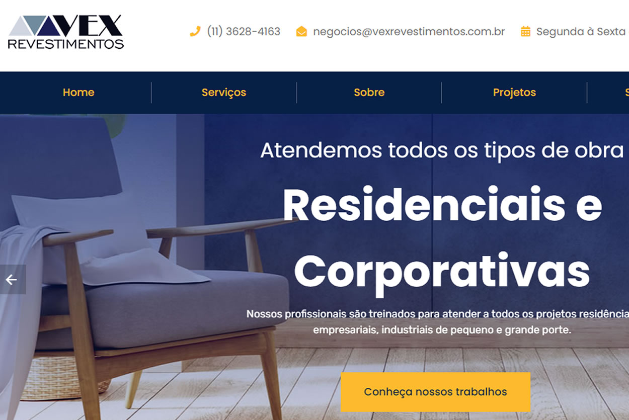 [Site] Vex Revestimentos
