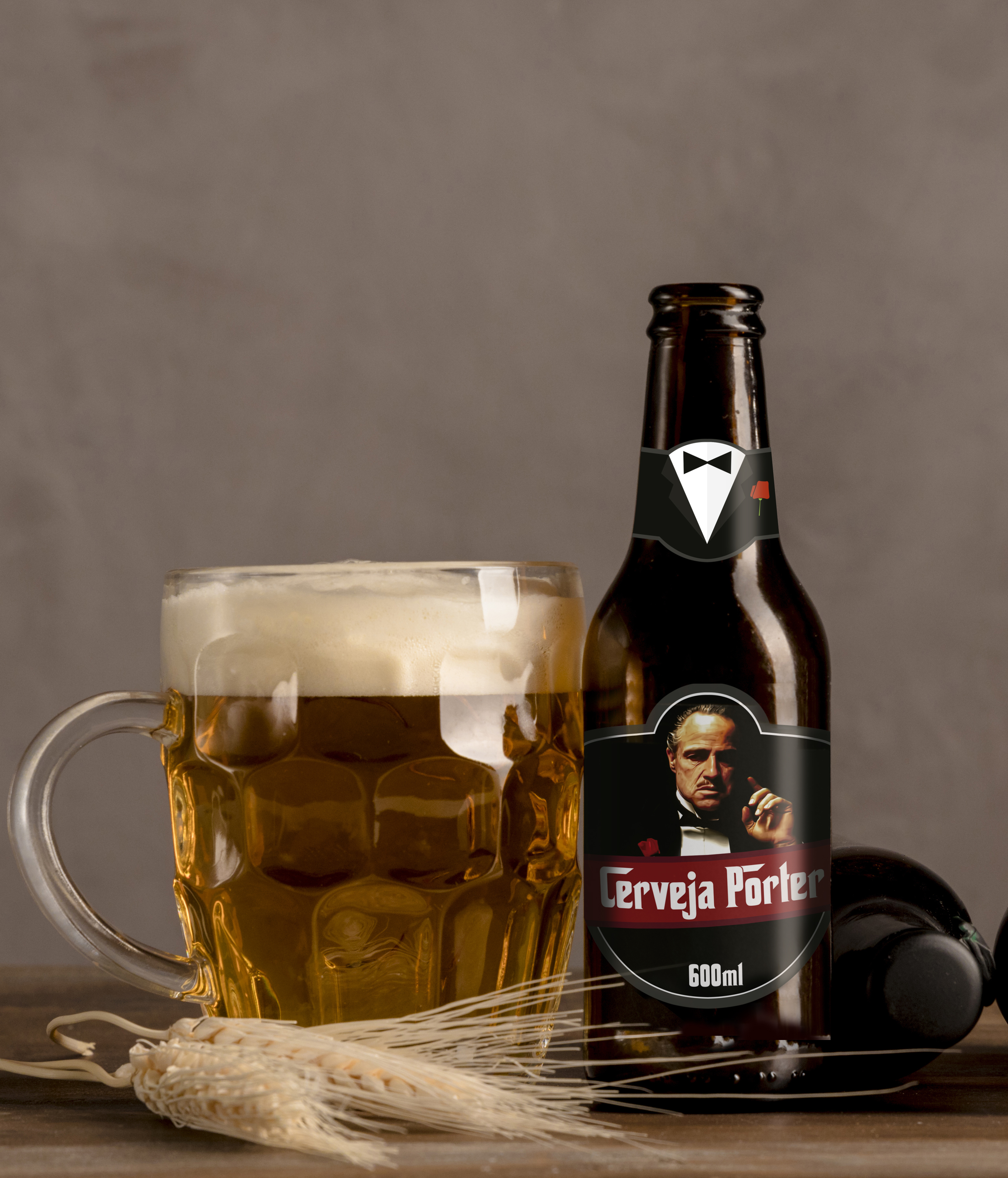 Rótulo personalizado cerveja artesanal 