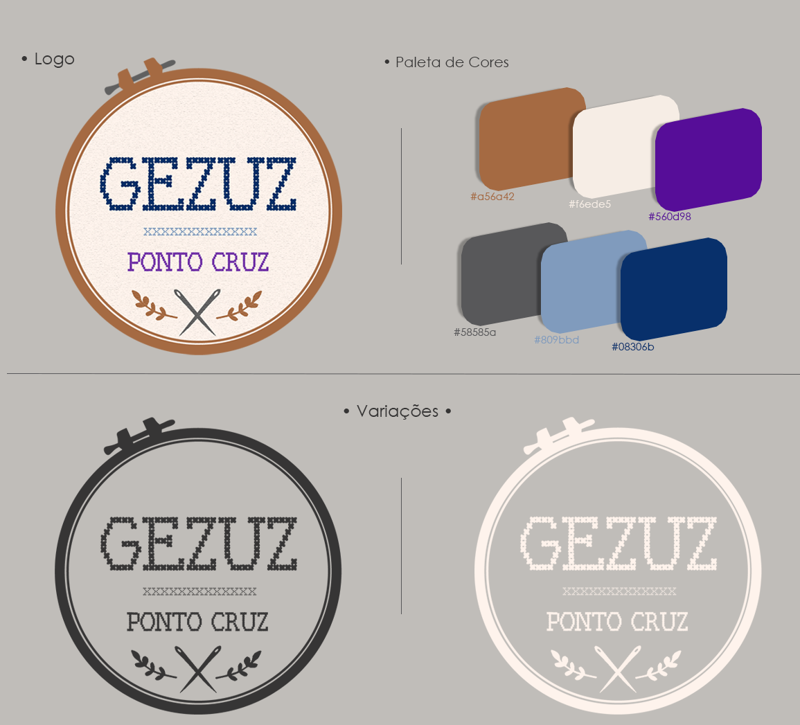 Logotipo Gezuz Ponto Cruz