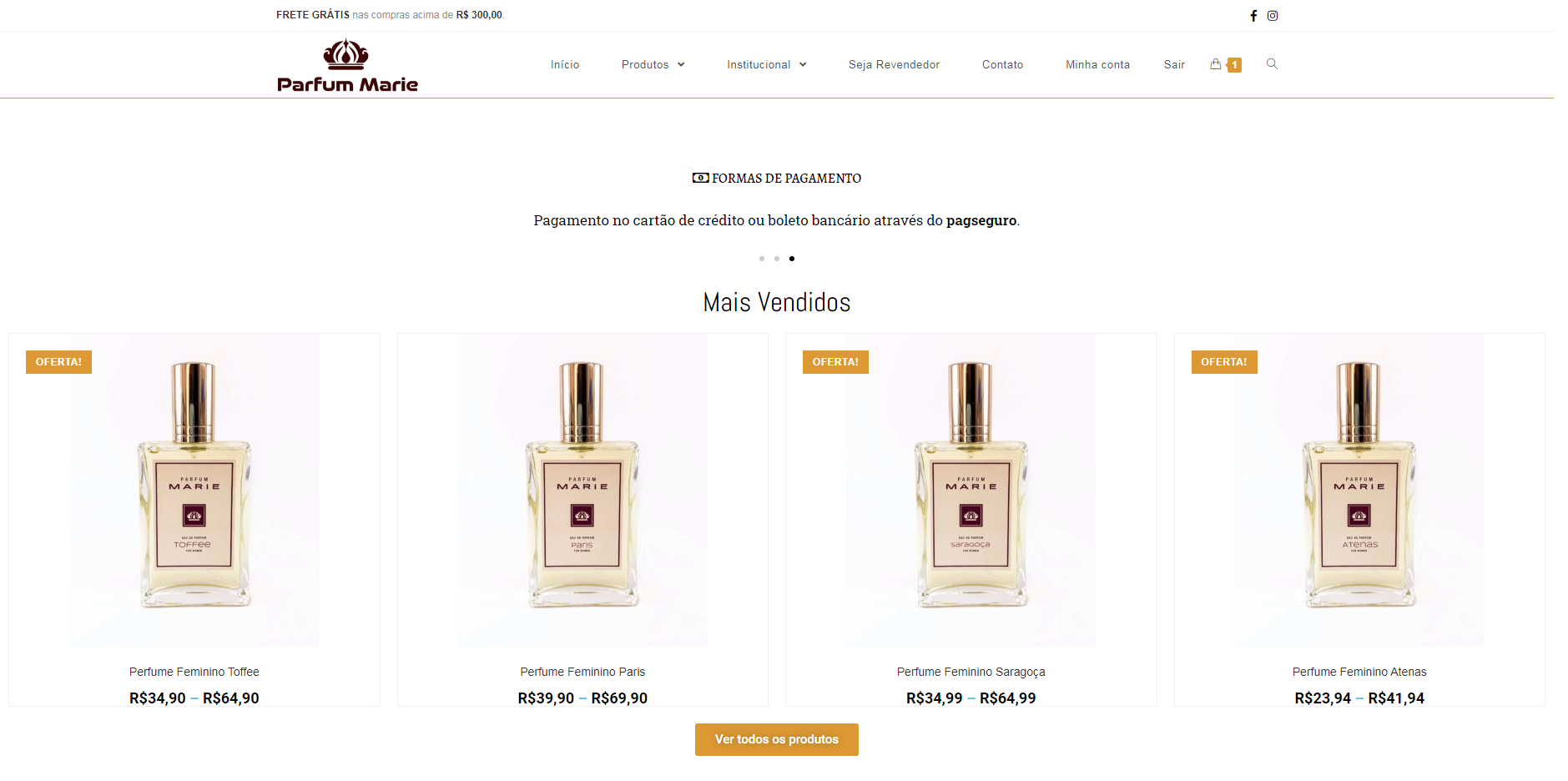 Site Parfum Marie