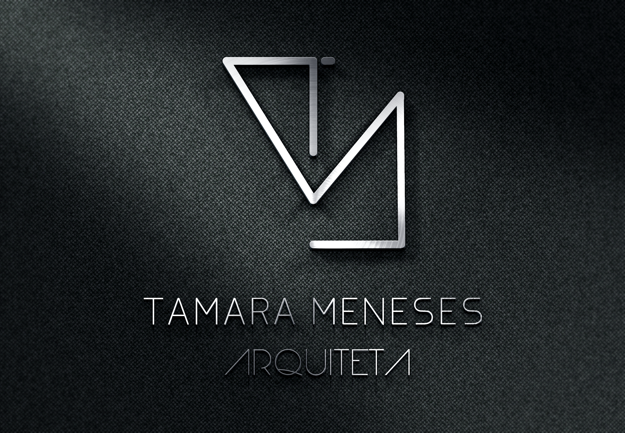 Logotipo para arquiteta Tamara Meneses.
