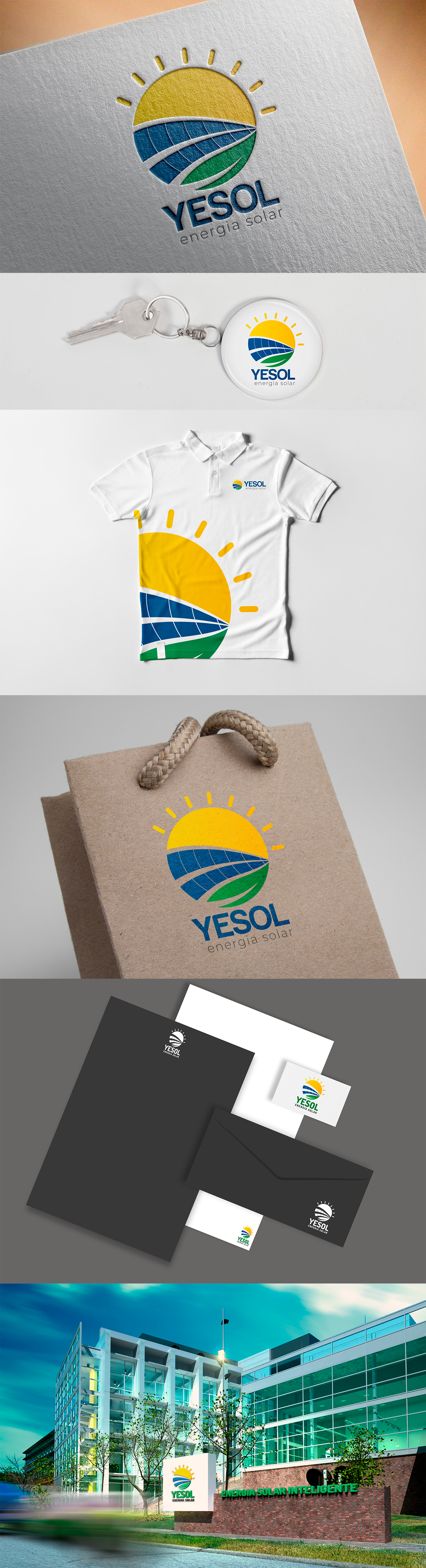 Criação de Marca e Identidade - Yesol