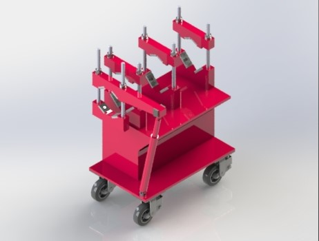 1) Modelagem 3D