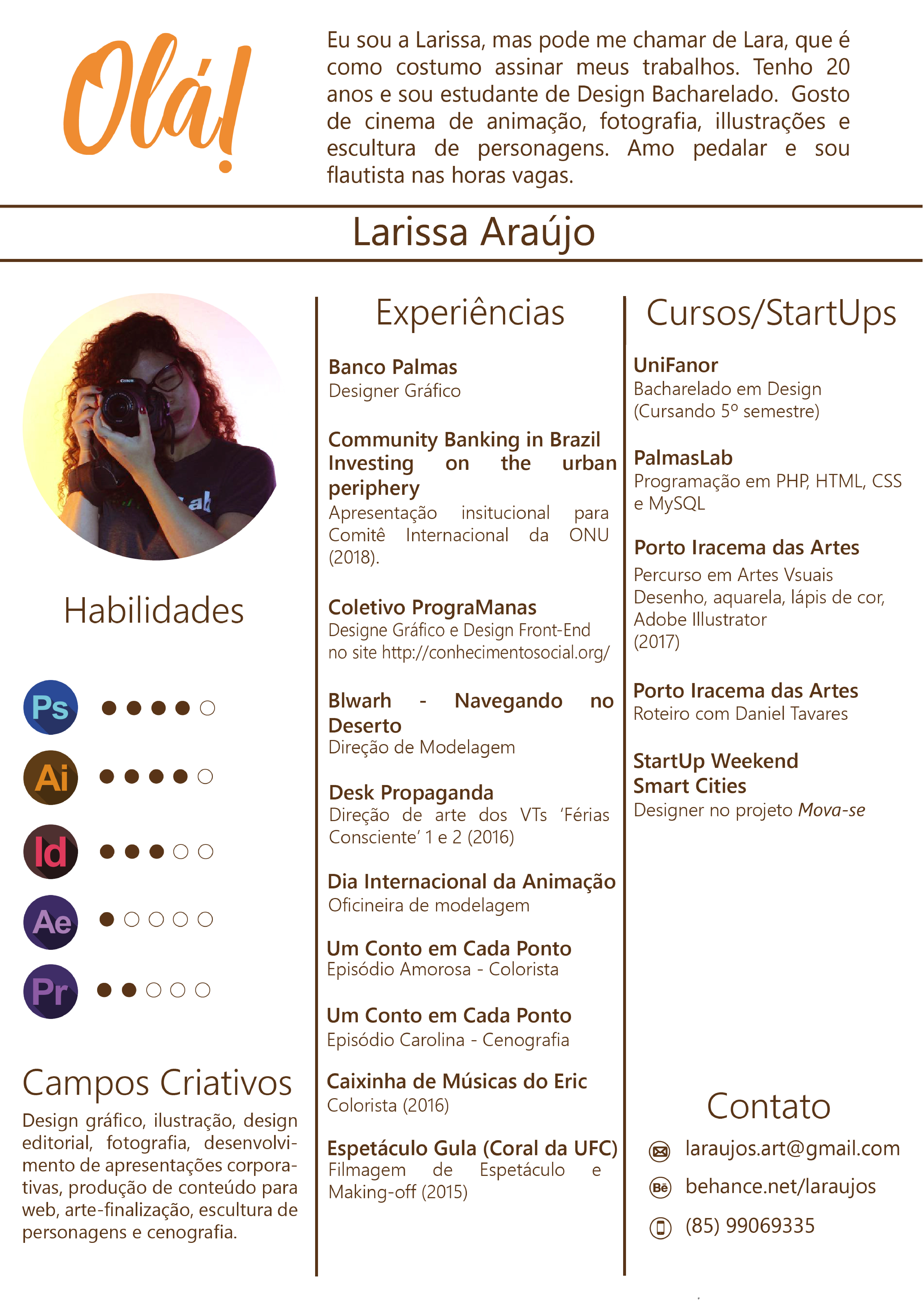 Currículo Larissa Araújo