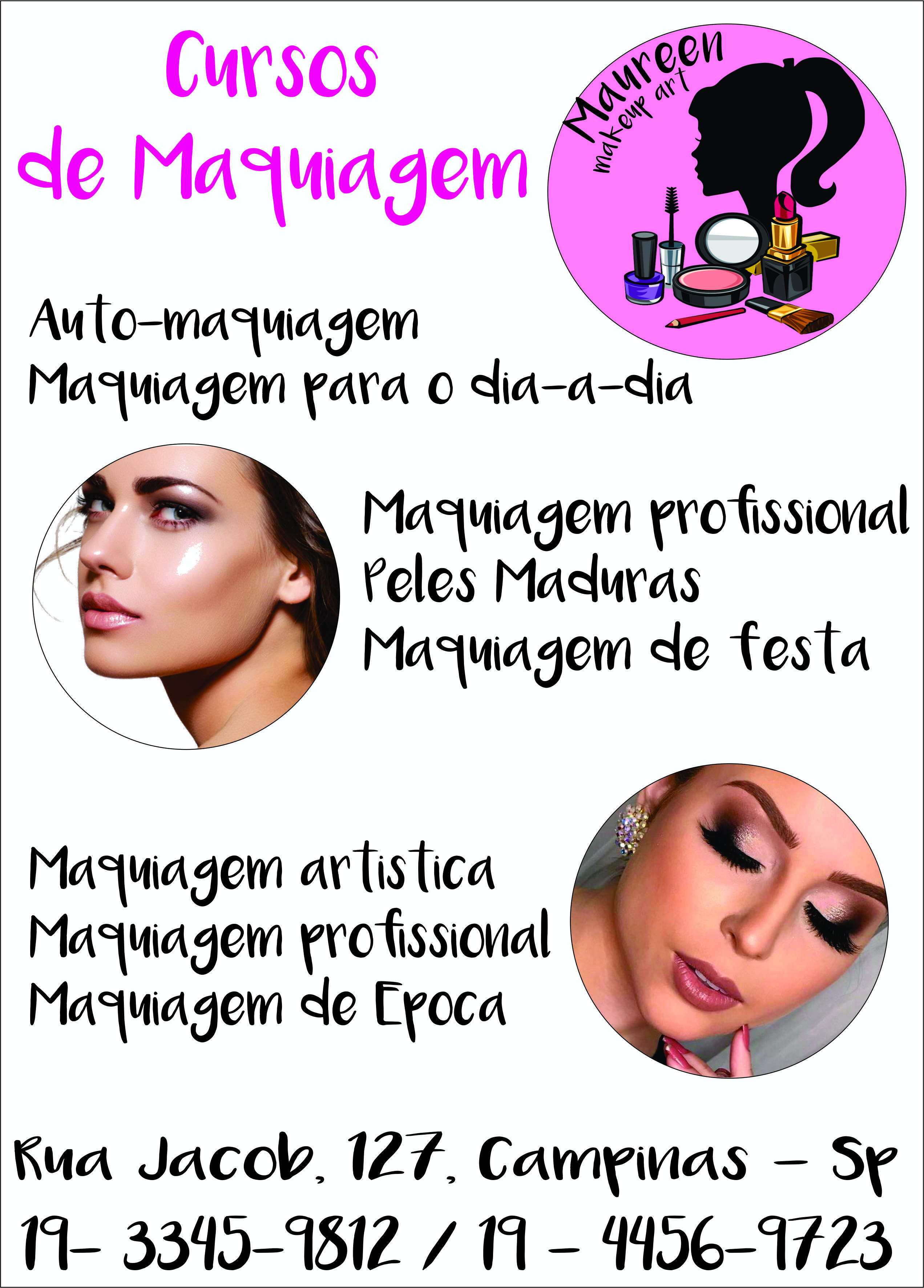 Flyer de Maquiadora