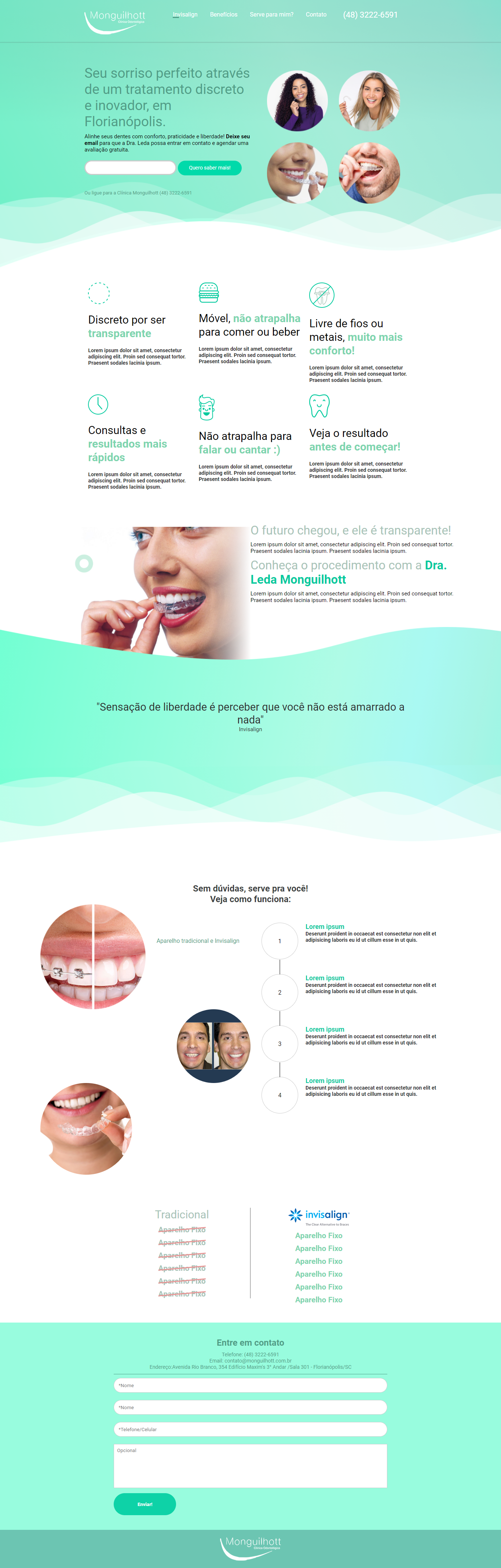 Site de Dentista