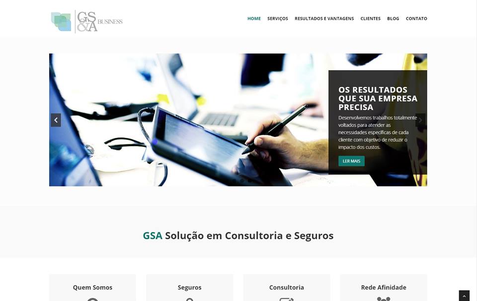 Site para GSA Business