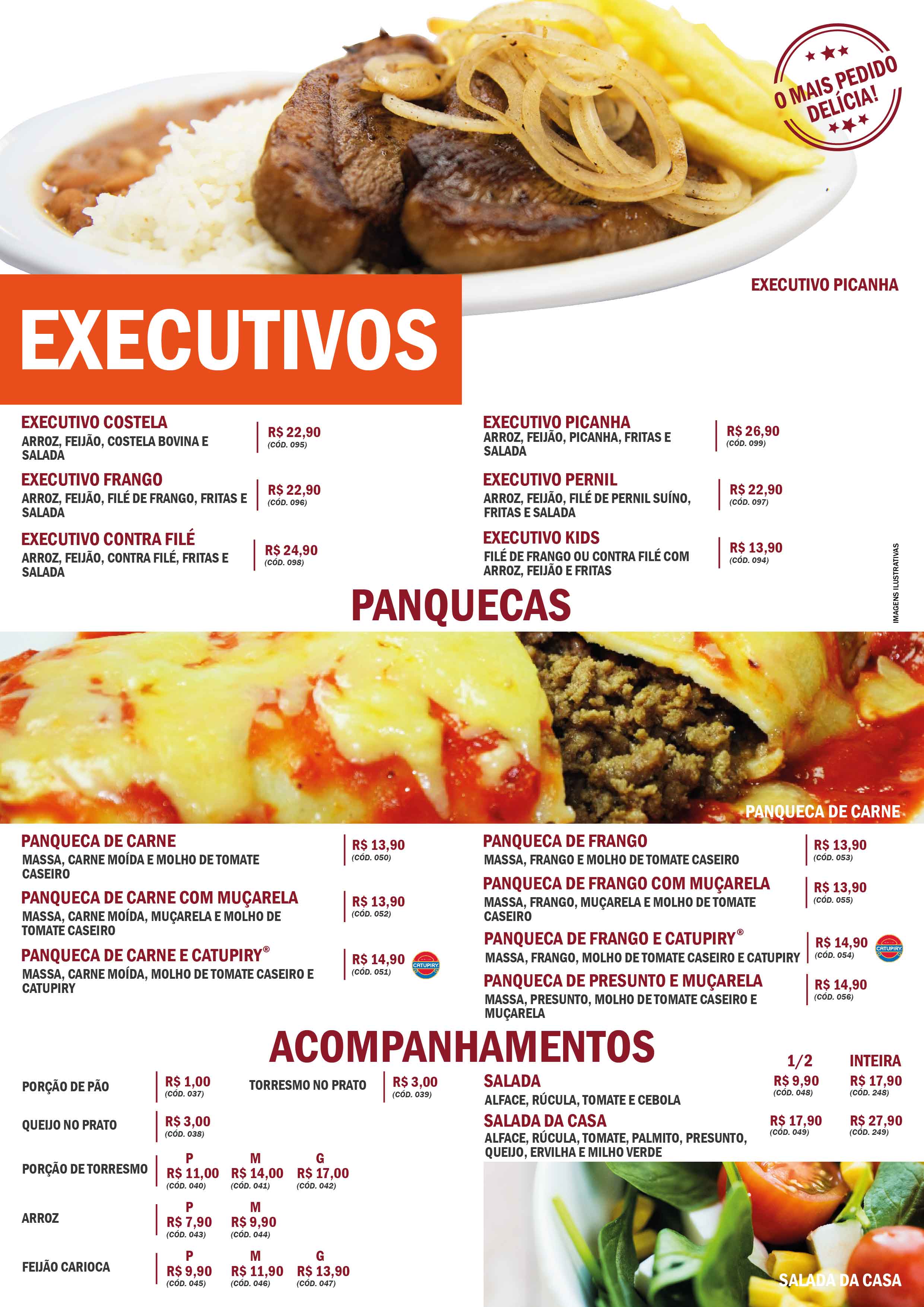 Cardápio