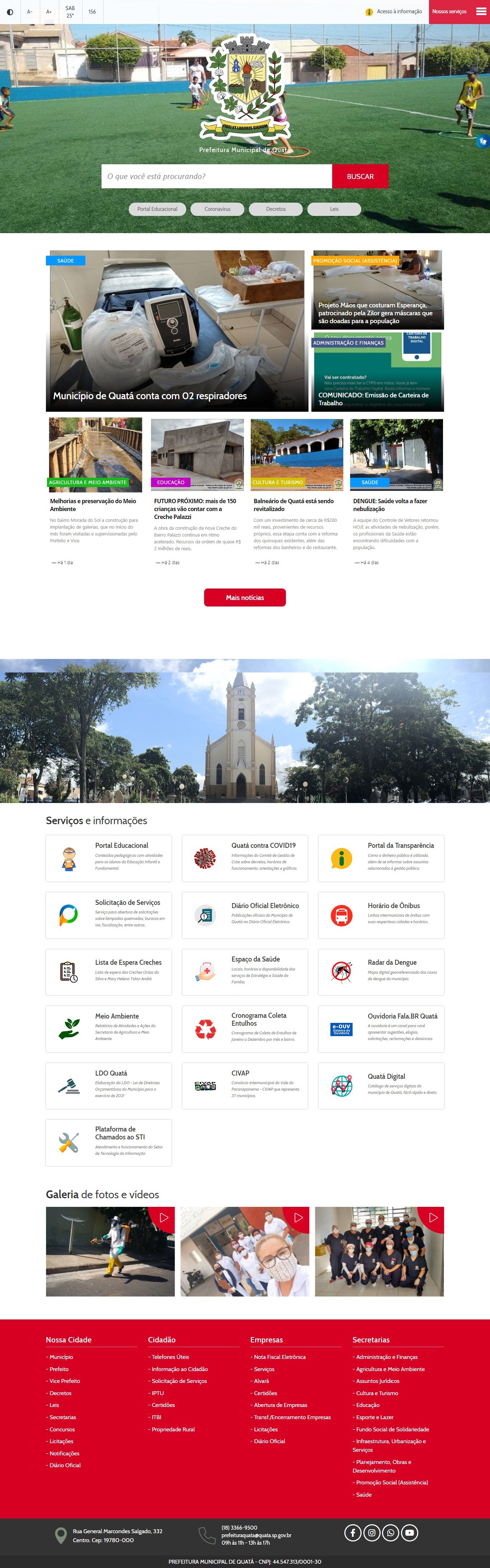 Site institucional