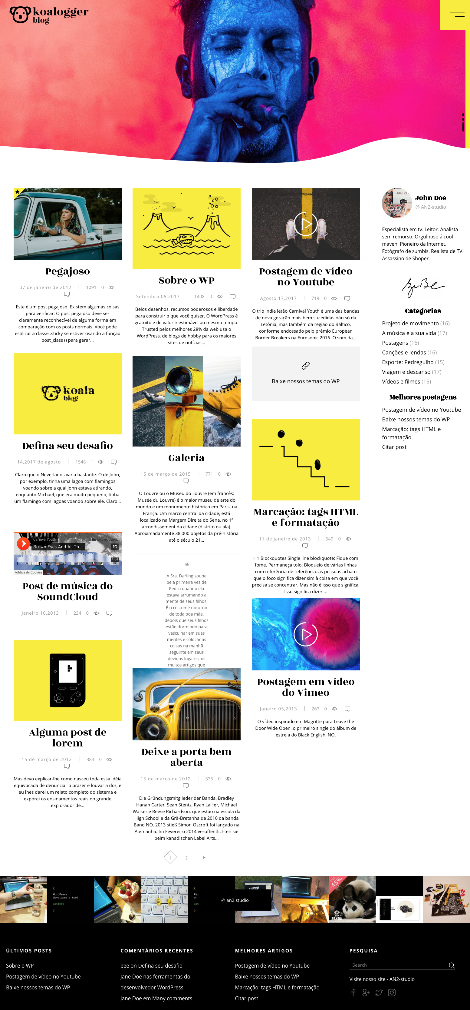 Blog Pessoal Koala