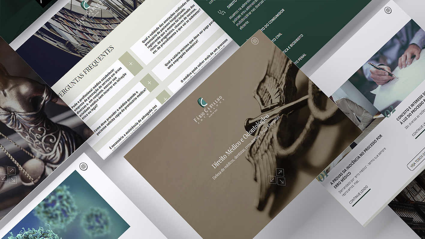 website Fabio Carvalho Advogados