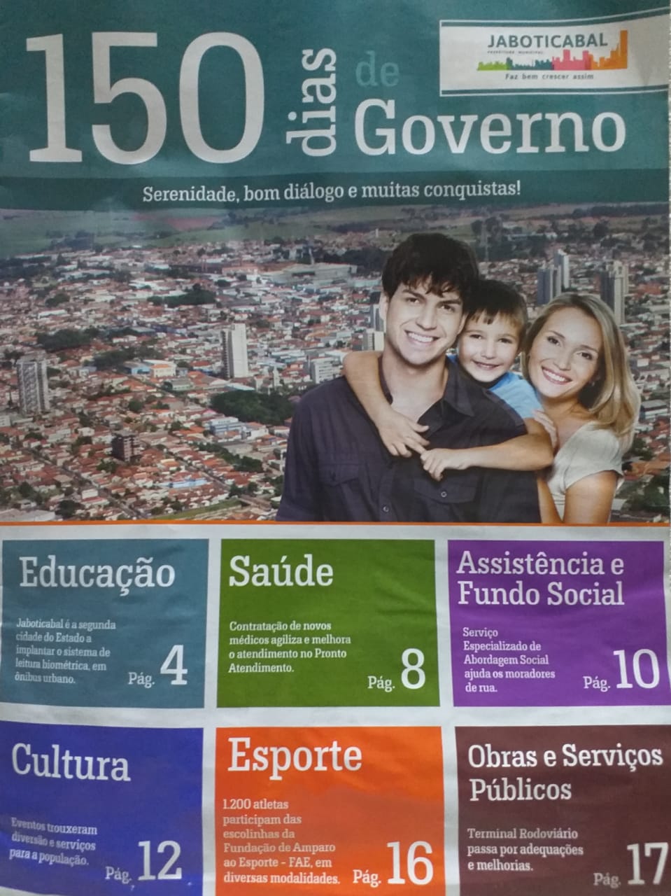 Revista 150 dias de governo