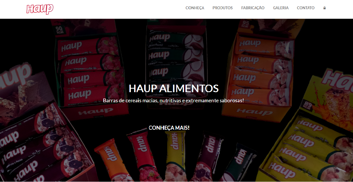 Haup Alimentos - WebSite