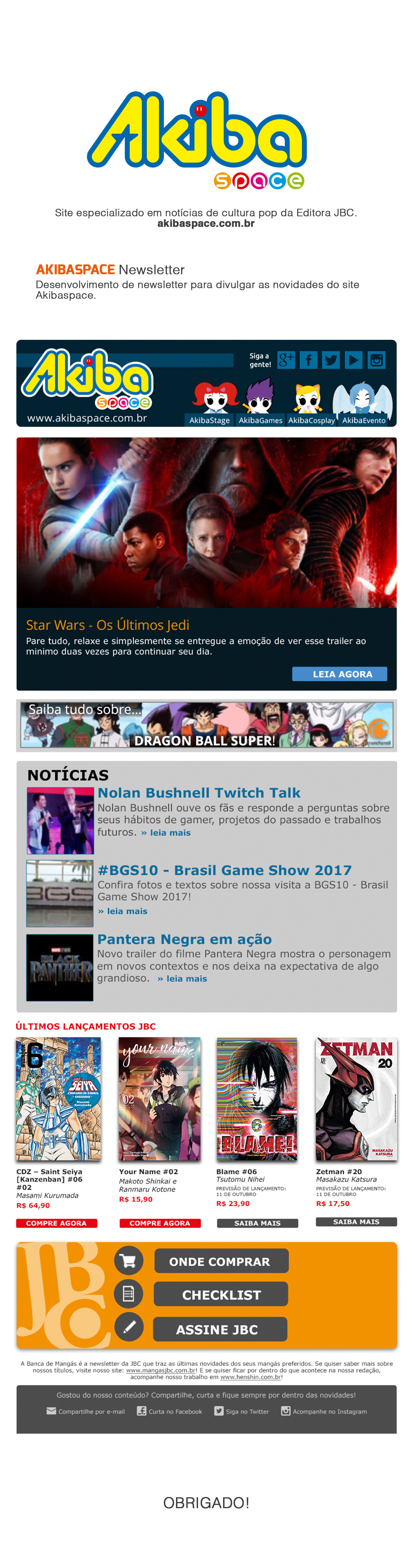 Banner para Newsletter
